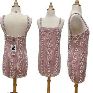 LPA Lelia Mini Dress in Bubble Pink Size: X-Small